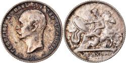 World Coins - Coin, Greece, George I, Drachma, 1910, , Silver, KM:60
