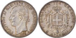World Coins - Coin, Greece, George I, 5 Drachmai, 1876, Paris, , Silver, KM:46