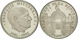World Coins - France, Medal, Les Présidents de la République, François Mitterrand