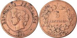 World Coins - Coin, France, Cérès, 5 Centimes, 1889, Paris, , Bronze, KM:821.1