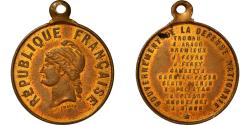 World Coins - France, Medal, Gouvernement de la Défense Nationale, Politics, Society, War
