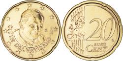World Coins - Vatican, 20 Euro Cent, 2011, Rome, Doré, , Brass Gilt