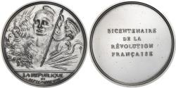 World Coins - France, Medal, Révolution Française, La République, History, 1988, Maillart