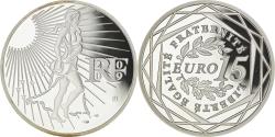 World Coins - France, Semeuse, 15 Euro, 2009, Paris, Proof / BE, , Silver, KM:1535