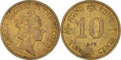 World Coins - Coin, Hong Kong, 10 Cents, 1992