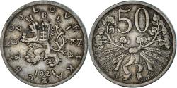 World Coins - Coin, Czechoslovakia, 50 Haleru, 1921