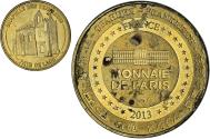 World Coins - France, Token, Touristic token, 02/ Chapelle des Templiers, Laon, Arts &