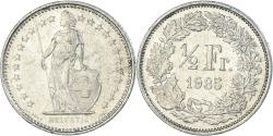 World Coins - Coin, Switzerland, 1/2 Franc, 1985