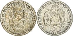 World Coins - Coin, France, Clovis, 100 Francs, 1996, , Silver, KM:1180, Gadoury:953