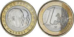 World Coins - Monaco, Rainier III, Euro, 2002, Paris, , Bi-Metallic, Gadoury:MC178