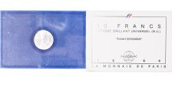 World Coins - Coin, France, Robert Schumann, 10 Francs, 1986, BU, , Silver, KM:958a