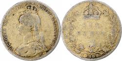 World Coins - Great Britain, Victoria, 6 Pence, 1889, , Silver, KM:760