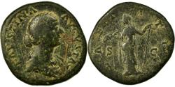 Ancient Coins - Coin, Faustina II, Sestertius, Roma, , Copper, Cohen:146