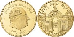World Coins - France, Medal, François Hollande, Président de la République, Utrecht