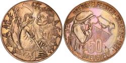World Coins - Belgium, Token, 50 Breughel - Wingene, 1981, Copper,