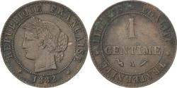 World Coins - Coin, France, Cérès, Centime, 1882, Paris, , Bronze, KM:826.1