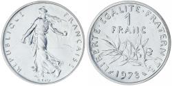 World Coins - France, 1 Franc, Semeuse, 1973, MDP, Piéfort, Nickel, , Gadoury:104.P1