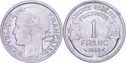 World Coins - France, Franc, Morlon, 1945, Aluminum, , KM:885a.1
