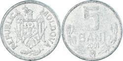 World Coins - Coin, Moldova, 5 Bani, 2001