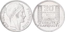 World Coins - France, Turin, 20 Francs, 1937, Paris, , Silver, KM:879, Gadoury:852
