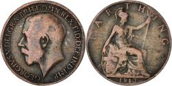 World Coins - Coin, Great Britain, Farthing, 1913