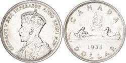 World Coins - Canada, George V, Dollar, 1935, Royal Canadian Mint, Silver, , KM:30
