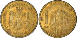 World Coins - Coin, Serbia, Dinar, 2012, , Copper Plated Steel, KM:54
