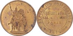 World Coins - France, Token, Exposition Universelle de Paris, Thiébaut et Fils, Arts &