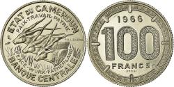 World Coins - Coin, Cameroon, 100 Francs, 1966, Paris, , Nickel, KM:E11