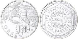 World Coins - France, 10 Euro, Corse, 2011, MDP, Silver,