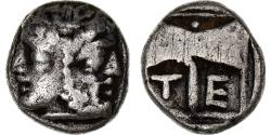 Ancient Coins - Troas, Obol, ca. 450-387 BC, Tenedos, Silver, , SNG-Cop:509, HGC:6-387