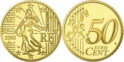 World Coins - France, 50 Euro Cent, 2005, BE, , Brass, KM:1287