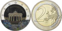 World Coins - Germany, 2 Euro, 25ème anniversaire de la chute du mur, 2014, Munich