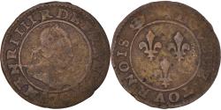 World Coins - Coin, France, Henri III, Double Tournois, Paris, , Copper, CGKL:86