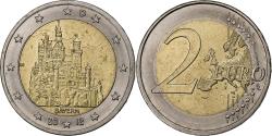 World Coins - Germany, 2 Euro, Bayern, 2012, Hambourg, Bi-Metallic,