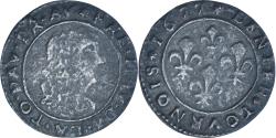 World Coins - Coin, FRENCH STATES, ORANGE, Frédéric-Maurice de la Tour d'Auvergne, Denier