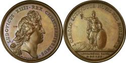 World Coins - France, Medal, Louis XIV, Conquête de la Lorraine, 1670, Copper, Mauger