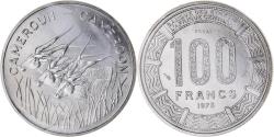 World Coins - Coin, Cameroon, 100 Francs, 1975, Paris, ESSAI, , Nickel, KM:E16