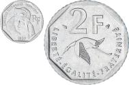 World Coins - France, Guynemer, 2 Francs, 1997, Paris, , Nickel, KM:1187