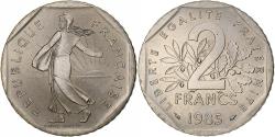 World Coins - France, 2 Francs, Semeuse, 1985, Paris, Nickel, , Gadoury:547