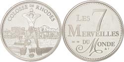 World Coins - France, Medal, Merveilles du monde, Colosse de Rhodes, Arts & Culture,