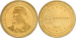 World Coins - France, Medal, Maison des Illustres, J.-F. Millet, 2012, Bronze-Aluminium