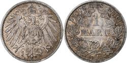 World Coins - Coin, GERMANY - EMPIRE, Wilhelm II, Mark, 1914, Berlin, , Silver, KM:14