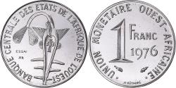 World Coins - Coin, West African States, Franc, 1976, Monnaie de Paris, ESSAI,