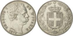 World Coins - Coin, Italy, Umberto I, 5 Lire, 1879, Rome, , Silver, KM:20