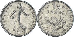 World Coins - Coin, France, Semeuse, 1/2 Franc, 1967, Paris, , Nickel, KM:931.1