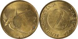 World Coins - Coin, Slovenia, 2 Tolarja, 2000