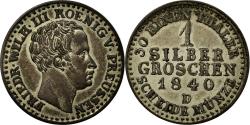 World Coins - Coin, German States, PRUSSIA, Friedrich Wilhelm III, Groschen, 1840,
