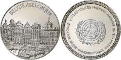 World Coins - France, Medal, Nations Unies, Belgique, Silver,