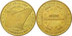 World Coins - France, Token, Touristic token, Cherbourg - Cité de la Mer - Le Queen Mary